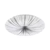 Eglo Nieves plafonjera/1, led, 33w, 3700lm, prečnik 510, bela/srebrna