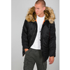ALPHA INDUSTRIES N3B VF59 JAKNA BLACK