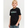 Jack & Jones Junior Majica JJTOM modra / sepija / zelena / črna