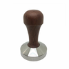 Tamper Kaffia 53 mm ploščati oreh