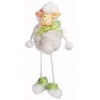 shumee Velikonočni jagnje iz volne, bel, okrasna figurica z visečimi nogami, 18 cm