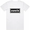 Oasis majica Decca Logo Bela 2XL