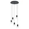 EGLO Viseća lampa MOLINEROS 5xGU10 O530 crna 39727
