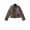 MANGO Prehodna jakna COVE rjava/bela