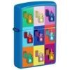 Zippo 48722 vžigalnik Pop Art Zippo Lighters, Sky Blue Matte