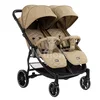 Kikka Boo Kolica za blizance HAPPY 2 beige