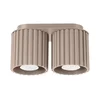 Sollux SL.1815 - Spot svetiljka AURA 2xGU10/10W/230V taupe