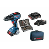 BOSCH GSR 18V-50 + Set 06019H5004 Akumulatorska bušilica - odvrtač