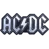 AC/DC Cut-Out Foil Logo Iron-On Patch
