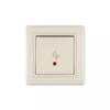 Aling Taster zvona 610I.999, SS, Krem