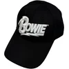David Bowie White Flash Logo Kapa Black UNI