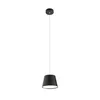 Redo 01-1496 - LED luster na sajli LOLLI LED/6W/230V prečnik 14 cm crna