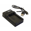 polnilec za baterijo Casio NP-40, MicroUSB