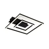 Briloner - LED plafonsko svetlo FRAME LED/22W/230V 3000K 30x32 cm crna