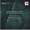 CLEMENT:VIOLIN CONCERTOS NO.1-2/CONTZEN/GOEBEL