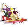 The Beatles Yellow Submarine Band On Croc Embossed Magnet