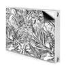 tulup.si Pokrov za radiator PVC Pošast skica 90x60 cm