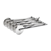 Expandable dough cutter roller, stainless steel, 22.5x51x5.5 cm - de B
