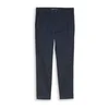 TOM TAILOR DENIM Chino hlače temno modra