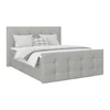 Modern Living Postelja Boxspring Josie-C, Srebrna, 180x200