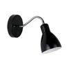 Nordlux - Zidna lampa CYCLONE 1xE14/15W/230V crna