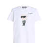 Karl Lagerfeld Majica mešane barve/bela