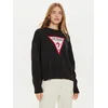GUESS JEANS Pulover temno rdeča / črna / bela