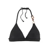 LASCANA Bikini zgornji del Yves  kremna / rjava / črna