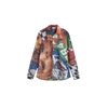 Desigual Srajca temno modra / rjava / svetlo siva / rjasto rdeča