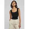 Womens Short Corsage Top Black