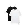 Pull&Bear Majica  črna / bela