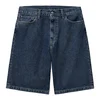 Carhartt WIP Kavbojke Landon temno modra