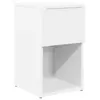vidaXL vidaXL Posteljna omarica Bela 29 x 31,5 x 49 cm Inženirski les, (5000210706)