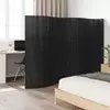 Vidaxl vidaXL Pregrada za sobo, siva, 165x600 cm, bambus