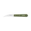 Paring knife N°114, stainless steel, 7 cm, Les Essentiels, Green - O