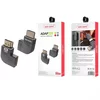 Čvrsti i izdržljivi 8K adapter - Crna KP34023