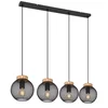 Globo 15663-4H - Viseći luster PABLO na sajli 4xE27/40W/230V