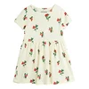 MINI RODINI Vsakodnevna obleka 2525010311 Bela Regular Fit