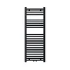 Novaservis - Kupatilski peškirni radijator 490W/230V 120x45 cm crni, ravan