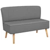 Vidaxl Kavč iz blaga 117x55,5x77 cm