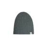 GOBI Cashmere Kape Unisex Cashmere Rib Knit Hat siv denim
