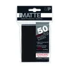 Ultra Pro Matte Desk Protector Sleeves 50 Standard Black