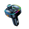 Bluetooth FM LED Transmiter C22Pd 20W, Crni