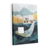 tulup.si Plošča iz plute Marmorni kit 40x60 cm Kovinski zatiči