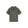 WE Fashion Majica temno zelena