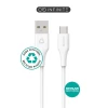 eSTUFF INFINITE kabel USB C-A 1m, bel