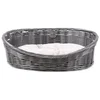 Duvo+ Ležaljka za pse sa jastukom, Rustic Rattan, Antracit, XL