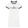 Guess Vsakodnevna obleka J6GK26 KCQX1 Bela Slim Fit