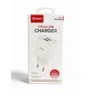 X Start Punjač za mobilni telefon, 2xUSB izlaz, 3.6 A, Beli
