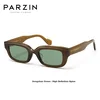 Parzin Unisex naočare za sunce, Braon-zelene